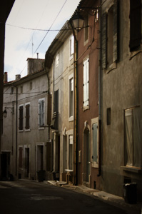The streets of Thézan Lès Béziers