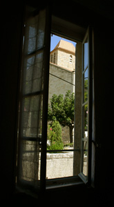 View of the Church from La Chambre Cheminée